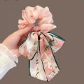 1PC Bow Hair Ribbon Women Fluttering Headband Large Intestine Hair Rings Premium Feeling Hair Tie Hair Leather Band Hair Accesso. 