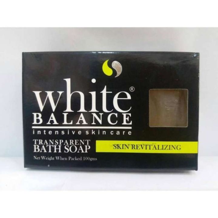 White Balance Trasparent Facial soap 100g