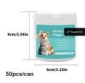 Dog & Cat Ear Cleanser Relief Finger Wipes | Ear Cleaning Finger Wipes for Dogs and Cats | Disposable Pet Ear Cleaner Wipes | Relieve Itch. 