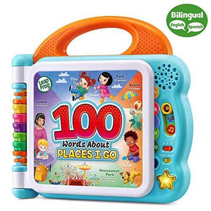 (R). LeapFrog Learning Friends 100 Words Book – Electronic Toys – Used good Condition Multicoloured
