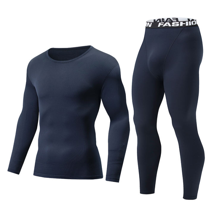 2-piece%20Autumn%20And%20Winter%20Solid%20Color%20Fashionable%20Casual%20Base%20Set%20Slim%20Fit%20Sports%20Fitness%20Long%20Sleeved%20Pants%20Warm%20Underwear%20Set%20-%20Image%202