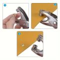 1 Set 1/4 Inch Grommet Eyelet Plier Set, Eyelet Hole Punch Pliers Kit With 100 Metal Eyelets, Grommet Tool Kit For Leather Cloth.