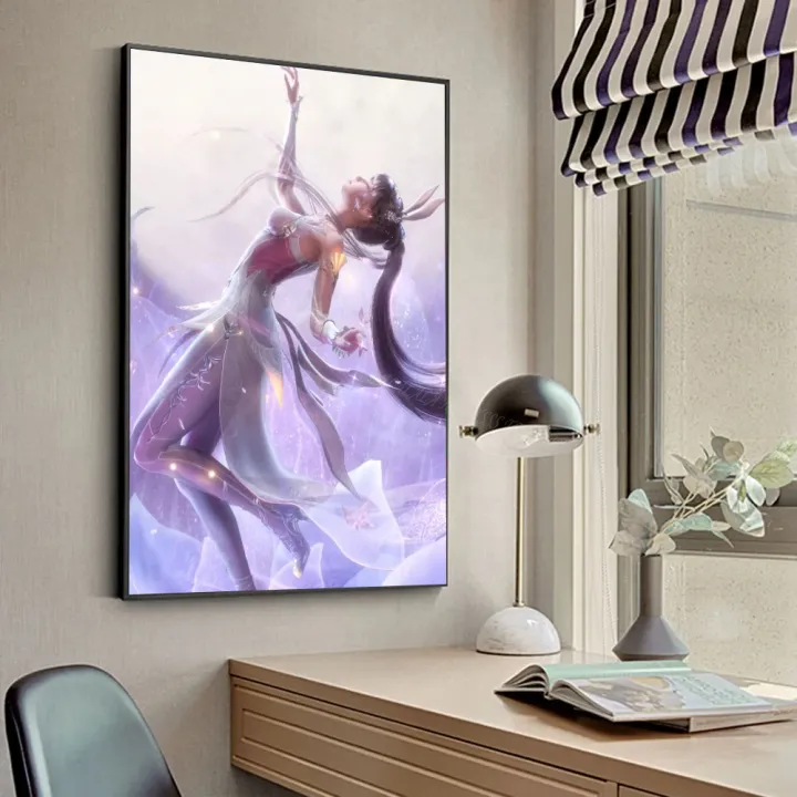 1pc%20Soul%20Land%20Poster%20Stickers%20Art%20Wall%20Murals%20Decor%20Game%20Room%20Decor%20Gifts%20Kawaii%20HD%20Painting%20Cat%20Cars%20-%20Image%205