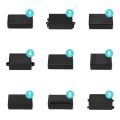 1/2pcs Black High Quality ABS Plastic Waterproof Cover Project Enclosure Boxes Instrument Case Electronic Project Box. 