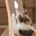 Splicing Cat Scratch Pad Hard Scratch Resistant Teaser Cat Toy Corrugated Cardboard Scratcher Carton Grinding Claws To Play Rest. 