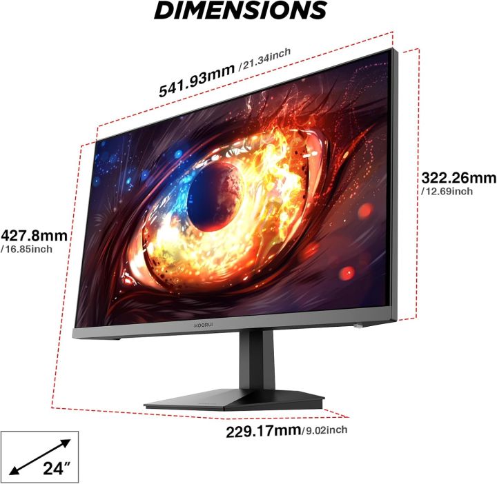 Koorui%20G2421V%2024%20Inch%20QHD%201440P%202k%202560*1440%20180Hz%20IPS%201ms%20125%25%20sRGB%20Gaming%20Monitor%20-%20Image%203