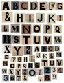 Alphabets Letters Stickers | Sticker Pack of 2 | Aesthetic ABC Stickers. 