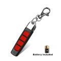 Keychain 433MHZ Remote Control Auto 4 Channe ABCD Code Garage Gate Door Opener Duplicator Clone Cloning Code Car Key. 