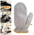 Water proof dishwashing gloves . Multiple use kitchen dish washing gloves free size. 