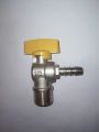 Gas Nozzel valve 1/2, Elbow Gas valve, heavy duty, imported. 