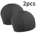 2pcs Motorcycle Helmet Inner Cap Hat Quick Dry Breathable Hat Racing Cap Under Helmet Beanie Cap Motocross Motor Helmet Hat. 
