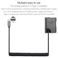 EP-5A USB-C Power Adapter Kitr EN-EL14 EN-EL14a Dummy Battery for Nikon D3100 D3200 D3300 D3400 D3500 D5100 D5200 D5300 D5500. 