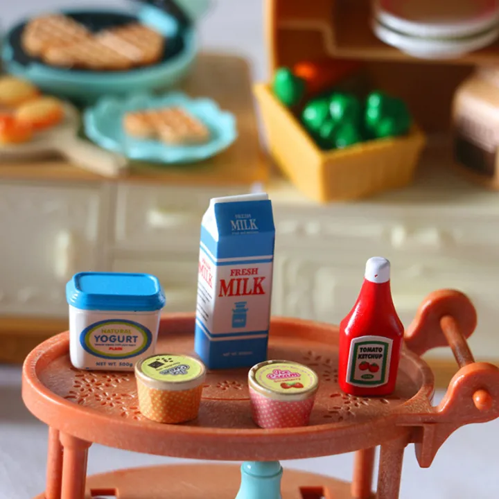 5Pcs/Set%201:12%20Dollhouse%20Miniature%20Food%20Mini%20Tomato%20Sauce%20Iced%20Yogurt%20Dolls%20Kitchen%20Toy%20-%20Image%203