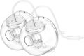 2 Pack CaraCups Wearable Milk Collection for Spectra S1 S2 9 Plus and SG, Wearable Breast Pump Collection Cup.