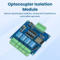 ESP32 4 8 Channel WIFI Relay Development Board RS485 USART Modbus WIFI Bluetooth Relay Optocoupler Isolate Module DC9-24V Tyep C pen gpt. 