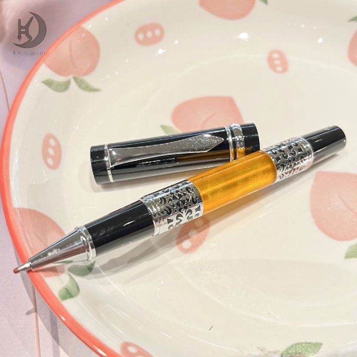 Deluxe%20Yellow%20Acrylic%20Fountain%20Pen/Ball%20pen%20for%20Elegant%20Calligraphy%20&%20Stylish%20Collection%20-%20Suitable%20for%20All%20Skill%20Levels,%20-%20Image%207