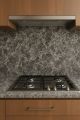 Self Adhesive Black/White Marble Sheet for Kitchen - Anti Oil and Heat Resistant Wallpaper. 