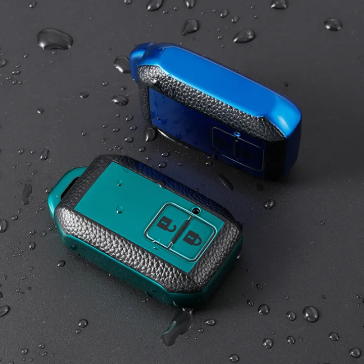 TPU%20Car%20Key%20Case%20Cover%20For%20Suzuki%20Swift%20Wagon%20R%20Jimny%20Sierra%20Spacia%20Ertiga%202%20Buttons%20Auto%20Key%20Fob%20Shell%20Protect%20Accessories%20-%20Image%203