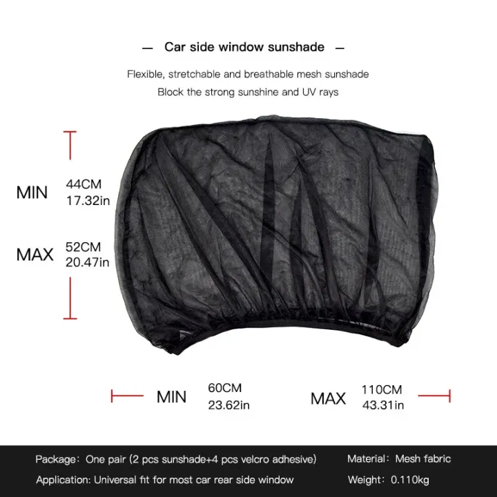 NEW%202pcs%20Car%20Sun%20Shade%20Styling%20Accessories%20%20Auto%20UV%20Protect%20Curtain%20Side%20Window%20Sunshade%20Mesh%20Sun%20Visor%20Protection%20Window%20Films%20-%20Image%205