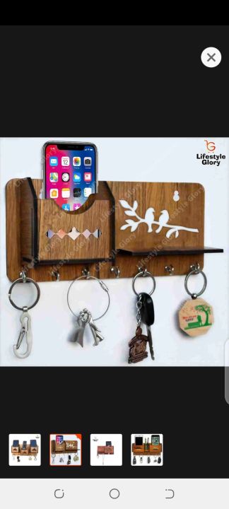 Wooden%20Wall-Mounted%20Key%20Holder%20and%20Mobile%20Stand,%20Natural%20Wood%20Finish,%20Stylish%20and%20Functional%20-%20Image%206