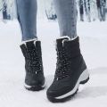 Ankel Boots for Women Winter Outdoor Warm Snow Boots Chunky Platform Waterproof Non-slip Warm Shoes Woman Boots Plus Size Casual. 