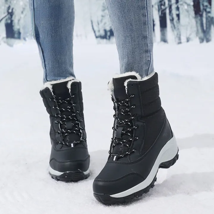 Ankel%20Boots%20for%20Women%20Winter%20Outdoor%20Warm%20Snow%20Boots%20Chunky%20Platform%20Waterproof%20Non-slip%20Warm%20Shoes%20Woman%20Boots%20Plus%20Size%20Casual%20-%20Image%204