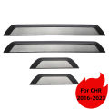 4pc Stainless Door Sill Scuff Plate Trim for Toyota C-HR CHR 2016-2020 2021 2022 2023 Kick Pedal Protector Car Accessories.