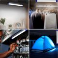 32CM LED Rechargeable Tube Camping Light Magnetic Suspension Portable Light Bulb for Emergency,Night Market,Outdoor Lighting. 