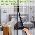 Magnetic Screen Door Net Self Closure Pets Dog Friendly Durable Fiberglass Mesh Curtain Keep Bugs Mosquito Out For Bedroom Door.