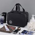 New Large capacity makeup bag dry wet separation double layer toiletry bag travel essential portable Cosmetics organizer. 