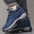 Men Sneakers Man Hiking Shoes Outdoor Mountain Boots Climbing Shoes Zapatos De Hombre Winter Boots Tennis Black Sneakes.