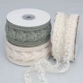 Lace Jacquard Embroidery Hollow Lace Ribbon DIY Bow Hair Accessories Flower Packaging Straw Hat Clothes Edge Ribbon. 
