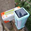 JOYKALY YG-8002S Rechargeable & Solar Charging Dual Modes 4 LED Bulb Desk / Table Lamp.