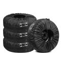 4PCS Universal Car Spare Tire Covers Case Auto Wheel Tires Storage Bags 210D Oxford Cloth Dust-proof Protector Car Styling. 