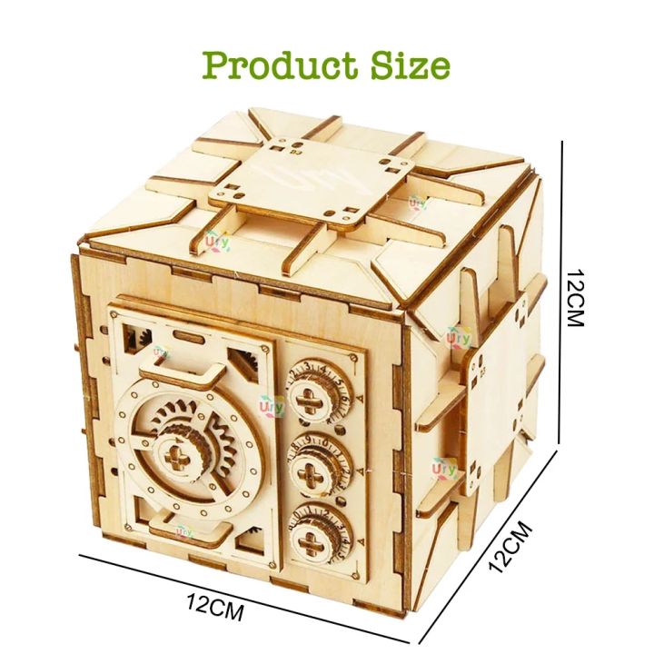 URY%203D%20Wooden%20Puzzle%20Password%20Treasure%20Money%20Box%20Piggy%20Bank%20DIY%20Advanced%20Assembly%20Model%20Toys%20Creative%20%20for%20Lady%20Girls%20-%20Image%202