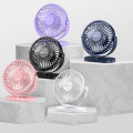 USB Fan 선풍기 Portable Desktop Wall Mounted Mini Electric Fan Mute 3 Speed Adjustment Air Circulator For Home Desk Office. 