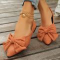 Women Flats Shoes Summer New Bow Pointed Toe Female Loafers Walking Fashion Sneakers Casual Shallow Breathable Shoes for Women.