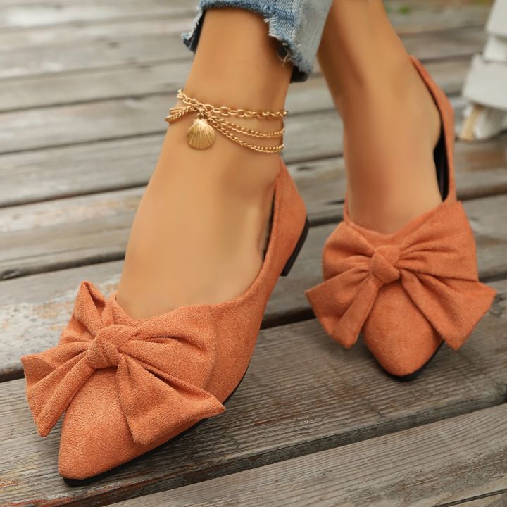 Women%20Flats%20Shoes%20Summer%20New%20Bow%20Pointed%20Toe%20Female%20Loafers%20Walking%20Fashion%20Sneakers%20Casual%20Shallow%20Breathable%20Shoes%20for%20Women%20-%20Image%204
