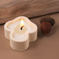 Creative 4 Holes Cement Jar Silicone Mold DIY Multiple Shapes Gypsum Scented Candle Cup Resin Mold Mini Craft Gift Making Tools.