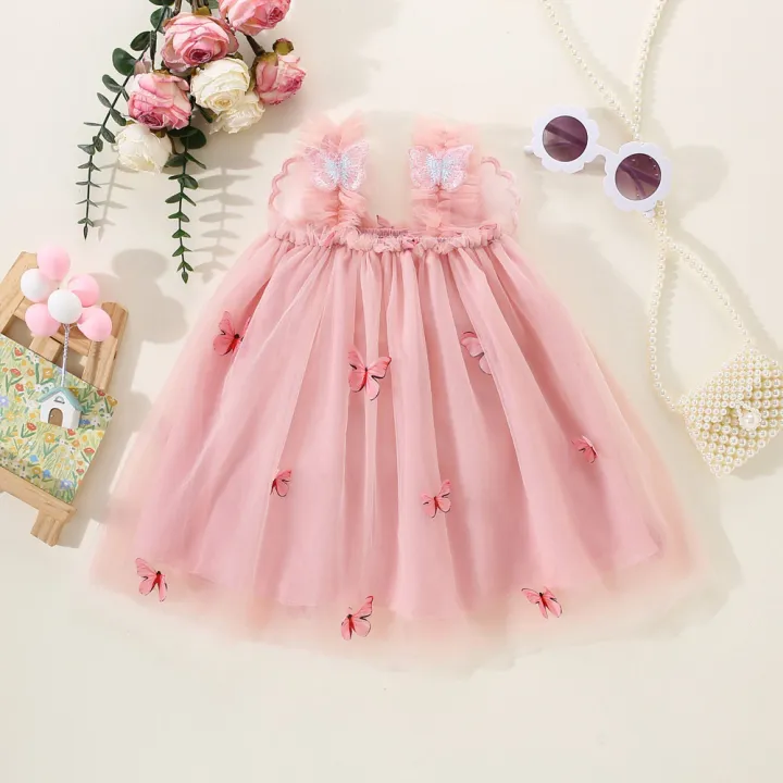 Fairy%20Fabulous%20Cami%20Dress%20With%20Butterfly%20Wings%20Design,%20Cute%20Mesh%20Princess%20Dress%20Baby%20Girl%20Party%20Performance%20Gown%20Dress%20-%20Image%202