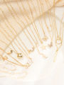 11 Pcs Women's Zircon Necklace Set Gold Color Fashion Love Heart Butterfly Pendant Hypoallergenic Neck Chain Boho Jewelry . 