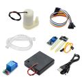16PCS/set Automatic Irrigation Module DIY Kit Automatic Watering Kit Soil Moisture Sensor Relay Module 50cm Hose for Arduino. 