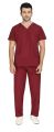 UNISEX SCRUB SUIT(MAROON) FOR MALE AND FEMALE BOTH MAROON COLOR. 