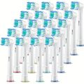 Replacement Heads For Electric Toothbrush 16pcs/Pack Replacement Brush Heads For 1000/2000/3000/5000 Adults Kids.