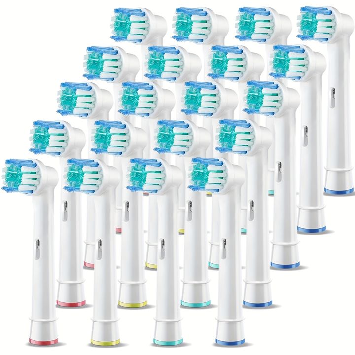 Replacement Heads For Electric Toothbrush 16pcs/Pack Replacement Brush Heads For 1000/2000/3000/5000 Adults Kids