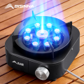 BISINNA Portable Camping Gas Stove 10000W High Firepower Strong Fire Burner for Outdoor Trips Barbecue Picnic Hiking.