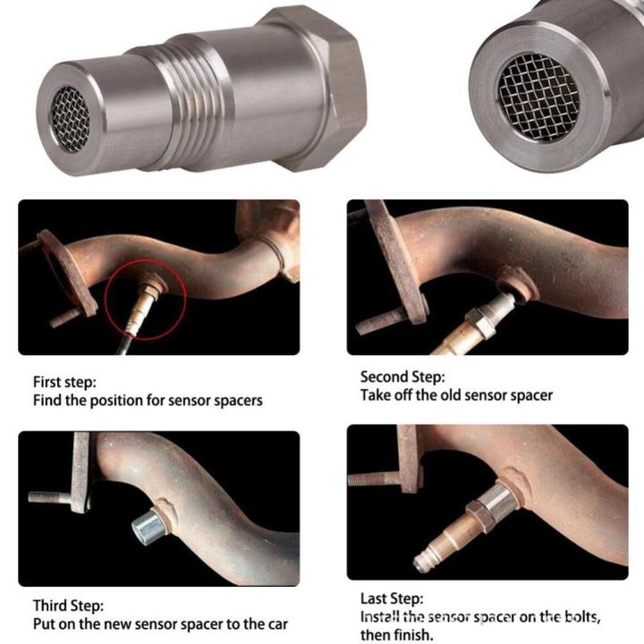 New%20Oxygen%20O2%20Sensor%20Spacer%20Adapter%20Connector%20Fix%20Check%20Engine%20Light%20Converter%20M18X1.5%20With%20Filter%20Screen%20-%20Image%206