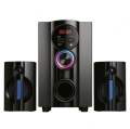 Lunar AQUA 2.1 Speaker System With Bluetooth, USB & Remote Control. 