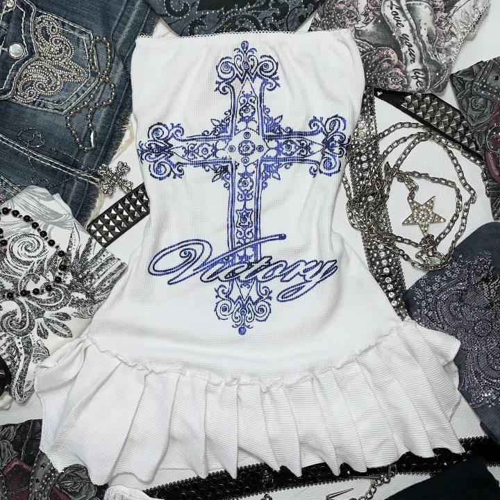 Aesthetic%20Y2k%20girl%20suspenders%20Top%20Y2k%20Clothes%20blue%20Gothic%20bow%20Slimming%20Bottom%20for%20Women%20dress%20%20Girls%20high%20street%20character%20-%20Image%204