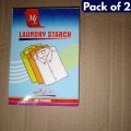 MAYA MF LAUNDRY STARCH 120 grams laundry kalaf Pack of 2. 